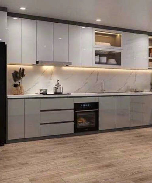 TỦ BẾP CÁNH KÍNH