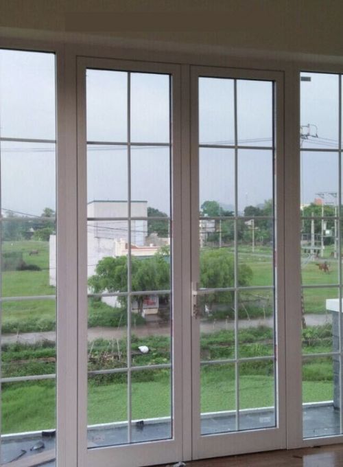 CỬA ĐI MỞ QUAY 2 CÁNH