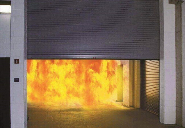 Tính năng chống lửa của các loại cửa cuốn hiện nay