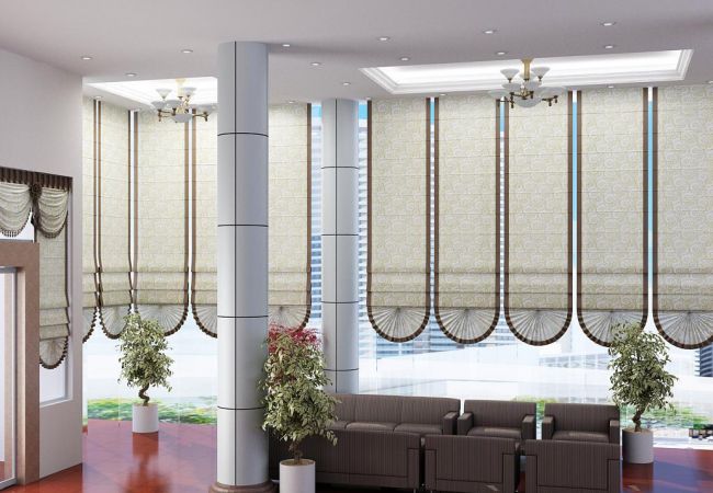 Các loại màn treo che nắng thường dùng cho các quán cafe