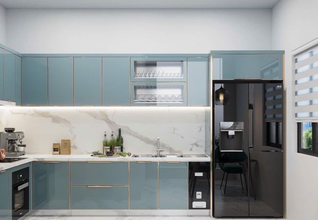 Thi công tủ, bếp nhà ở tại Bến Tre