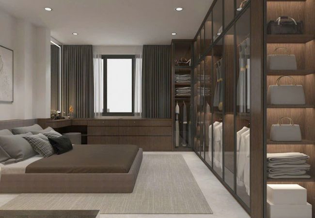 Các loại tủ áo sử dụng phổ biến hiện nay