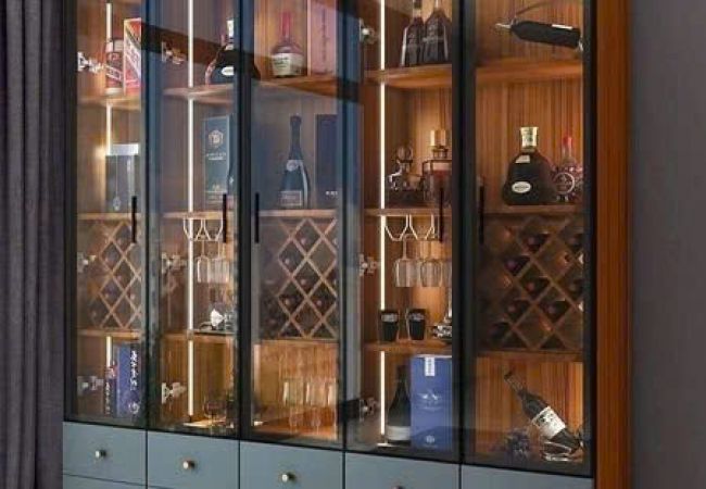 Dịch vụ thi công tủ rượu nhà ở tại Bến Tre