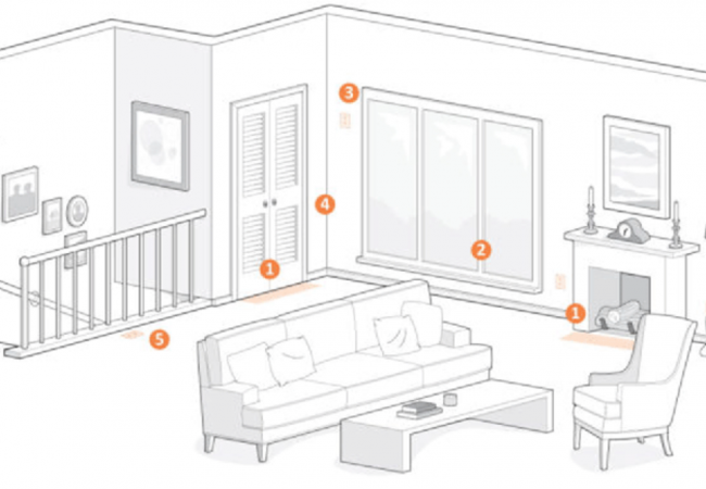 Các cách bố trí vị trí ổ điện an toàn cho nhà ở